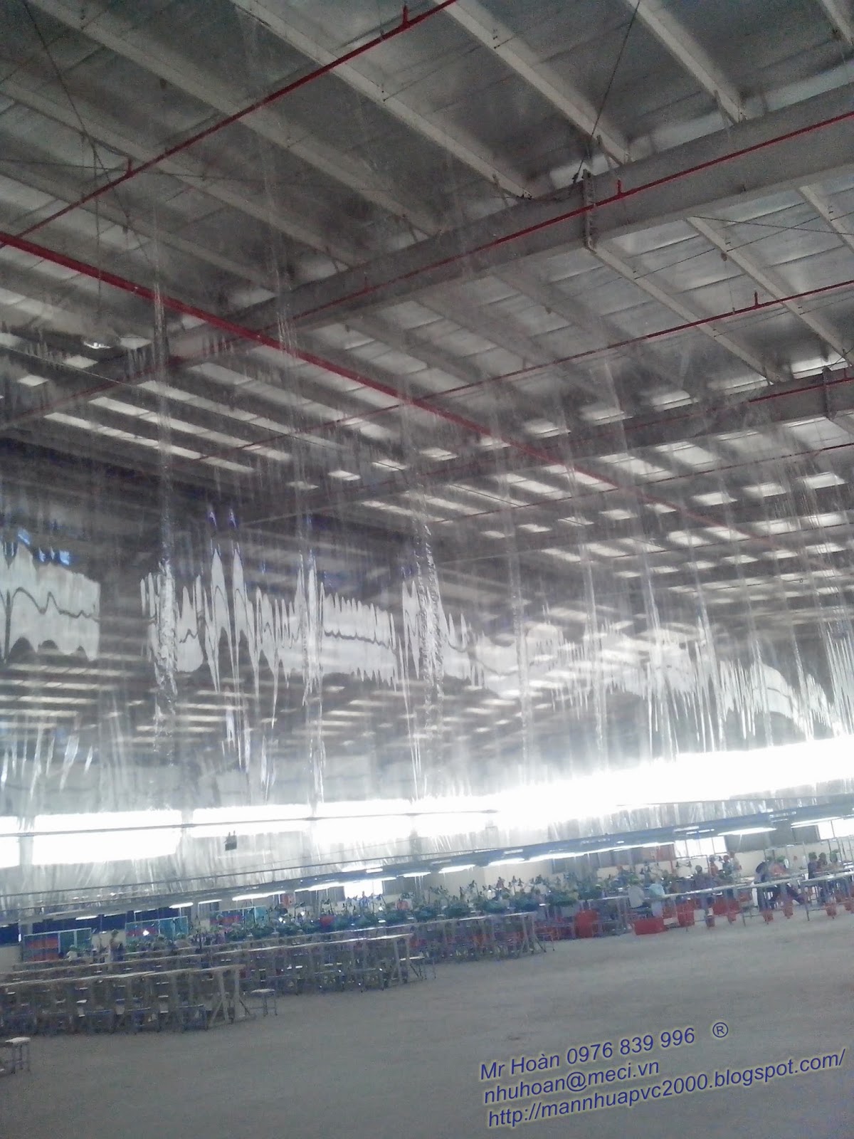 Tarpaulins PVC Mesh - Màn nhựa PVC, màn cửa cuốn nhanh, màn ngăn tĩnh điện - 12