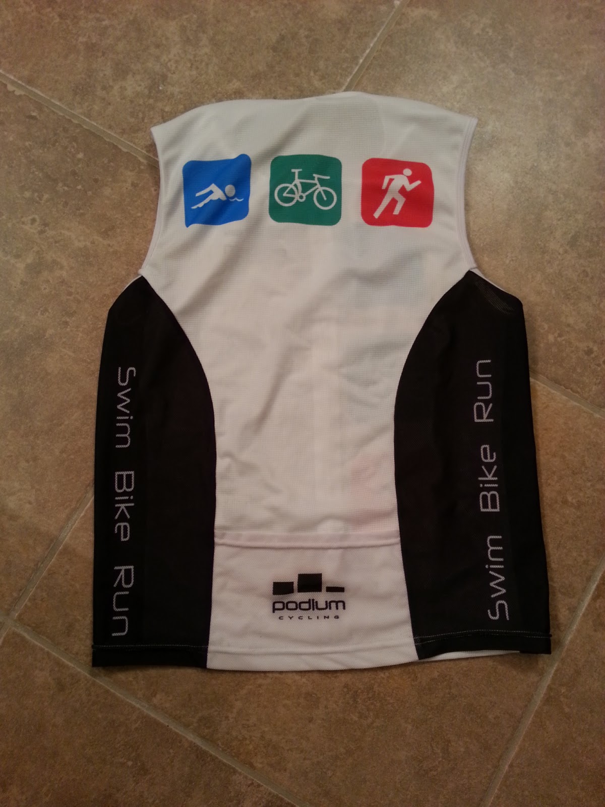 Triathlon Training Daddy Podium Cycling Triathlon Jersey Swim, Bike