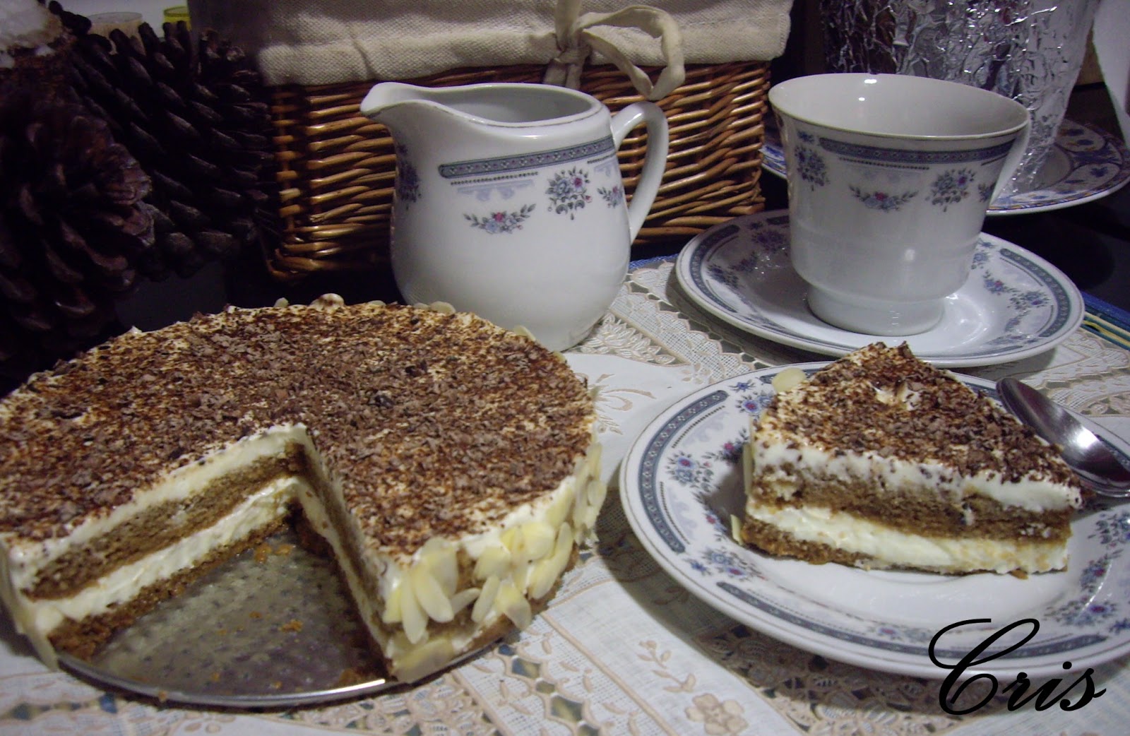 Serendipity by Cris: Tarta de tiramisú y bizcochos de soletilla