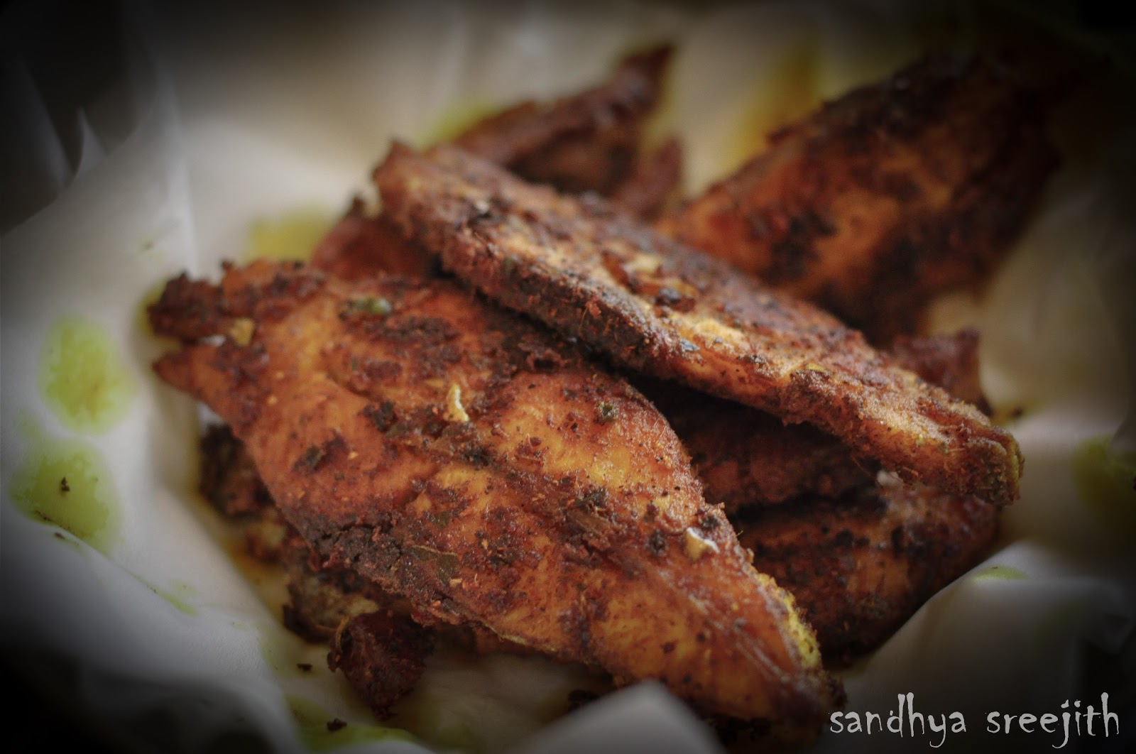 Salt 'n' Spice The Essence of Indian cooking Pomfret Fish Fry (Avoli