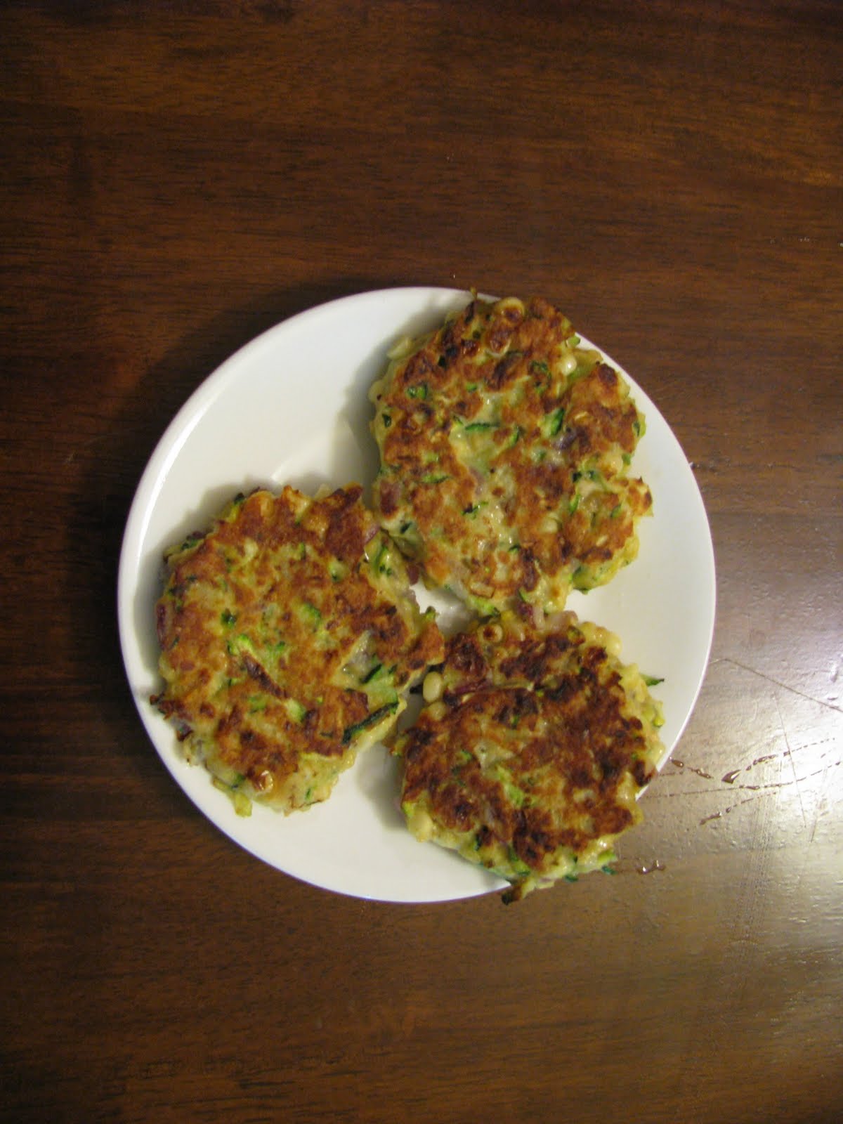 5 Element Food Salmon, Zucchini and Corn Cakes