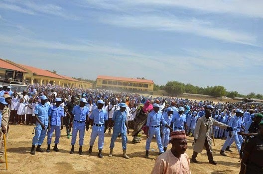  Primary School Students In Borno State Now Enjoys Free Meals (PHOTOS)