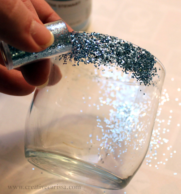 Easy Glitter Candle Holders Creative Green Living