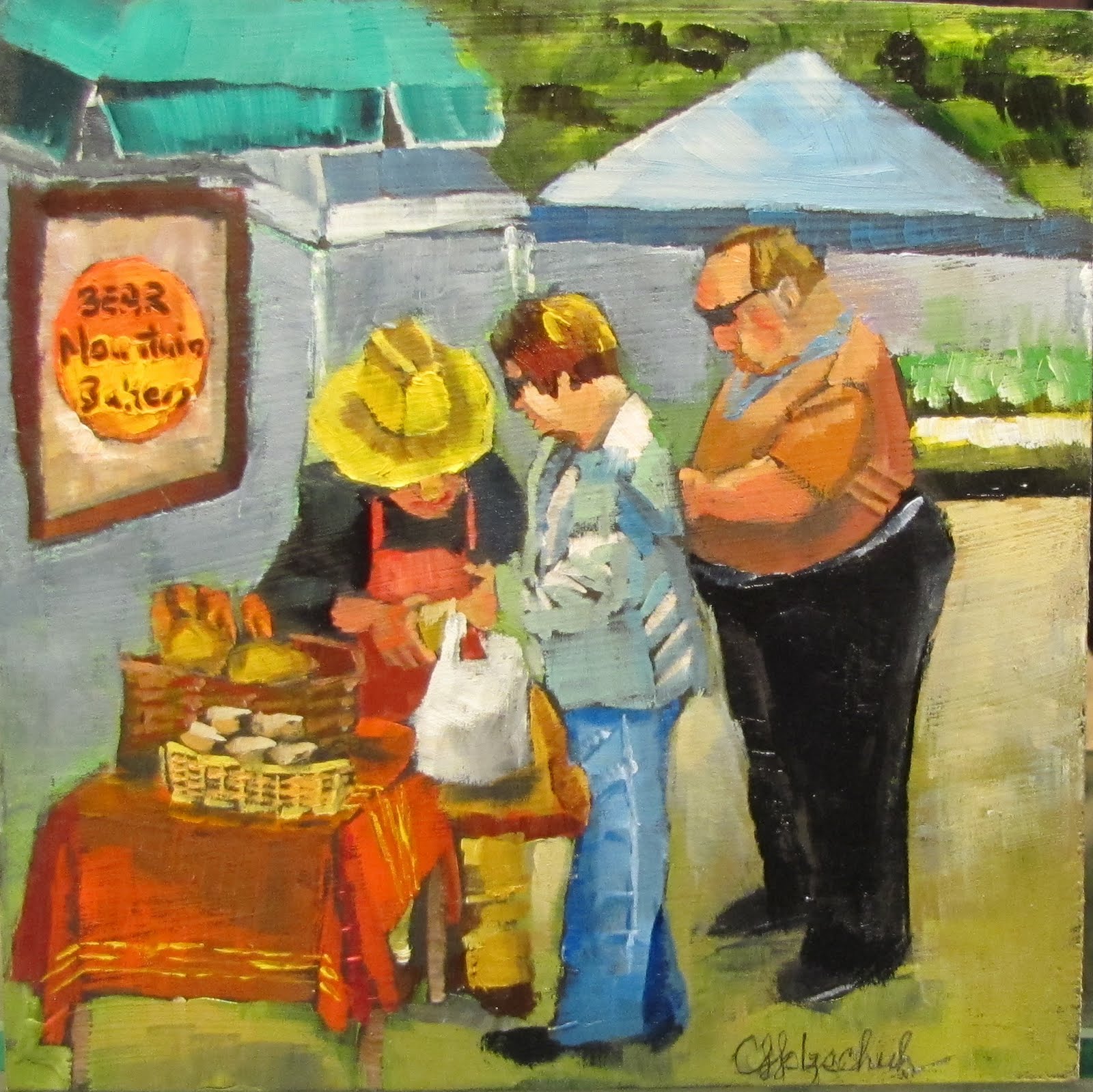 Bakery Painting