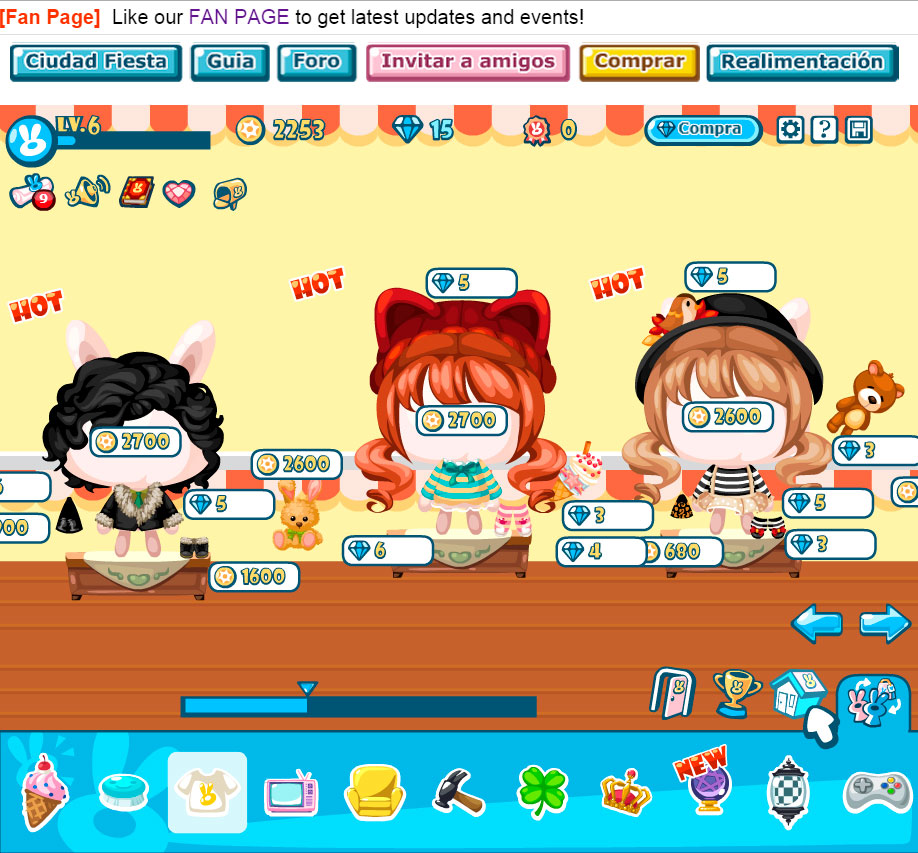 MELocotonyREGaliz Party Town es igual a Pet Party pero no es igual a