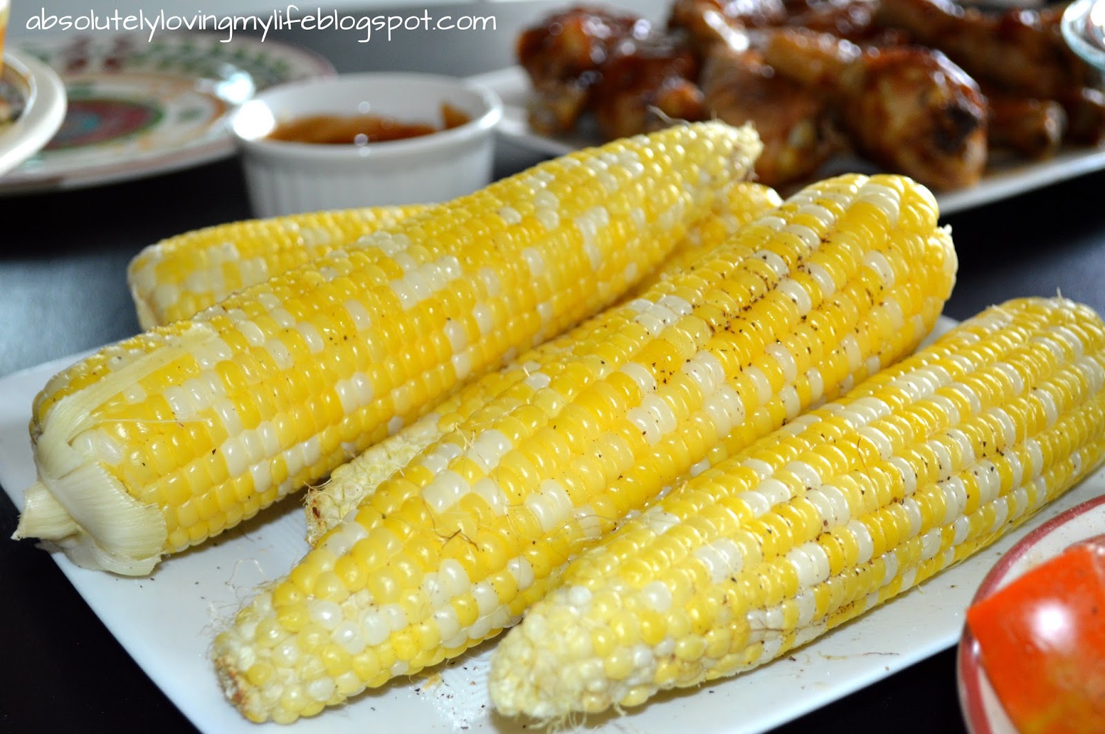 Loving Life Perfect Oven Roasted Corn on the Cob