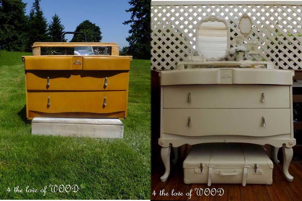 4 the love of wood FURNITURE LEGS adding legs to a dresser