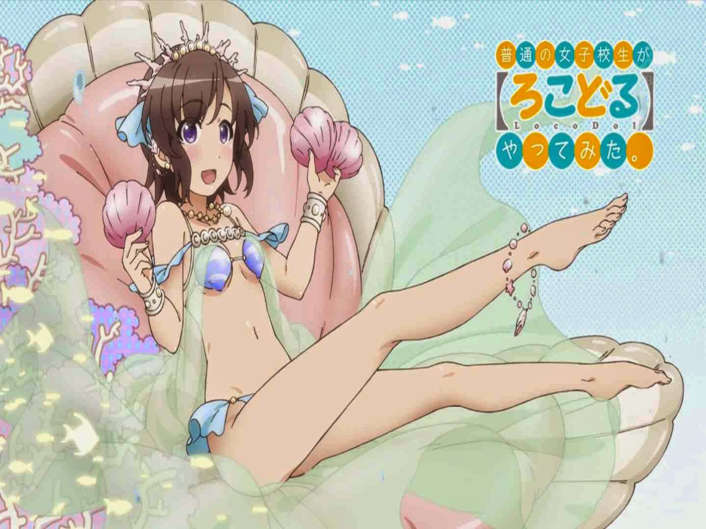 Anime Impression: 普通の女子校生が【ろこどる】やってみた。 第01話 
