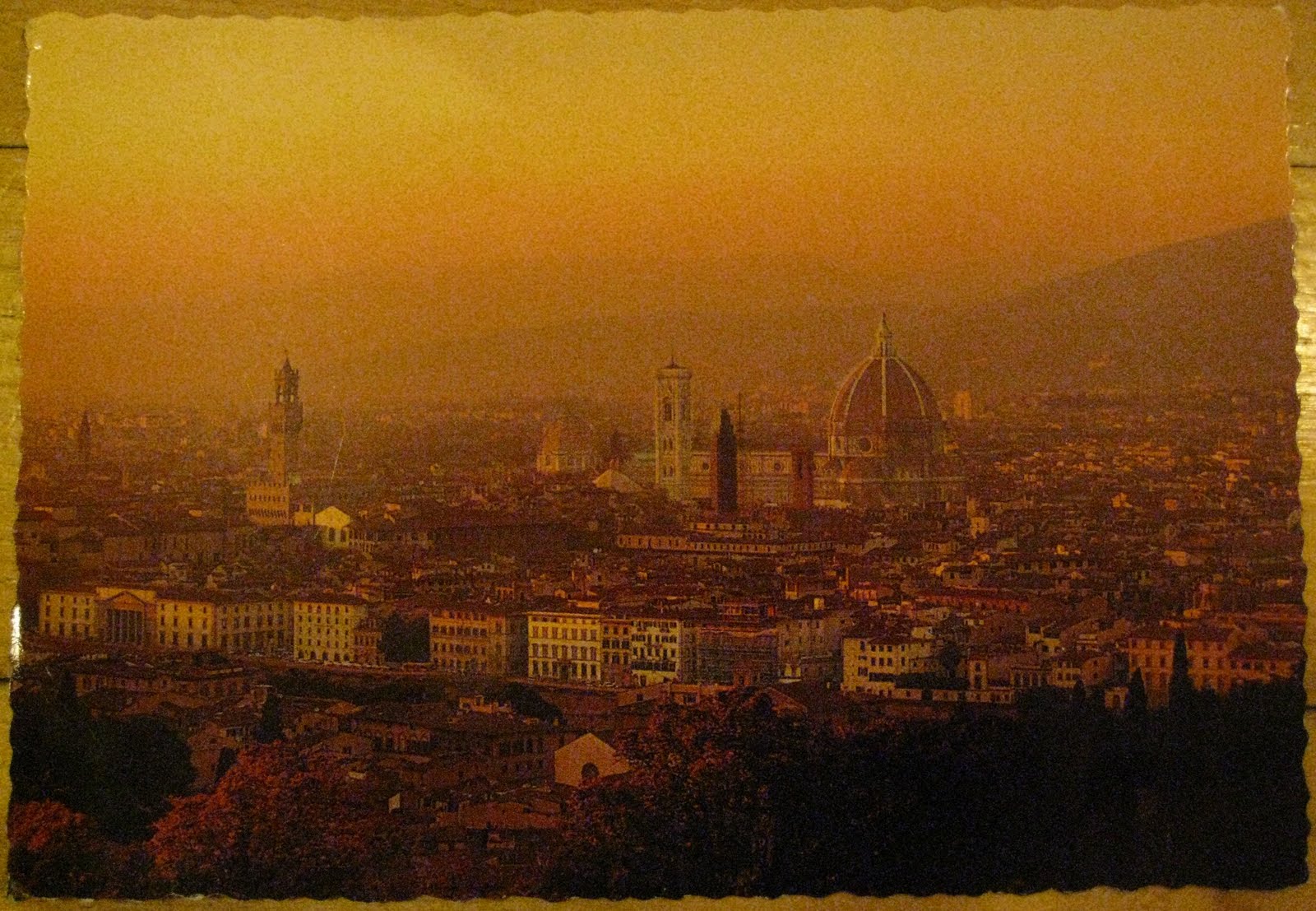 Got That Swing's Letters and Ramblings A postcard from... Florence, Italy