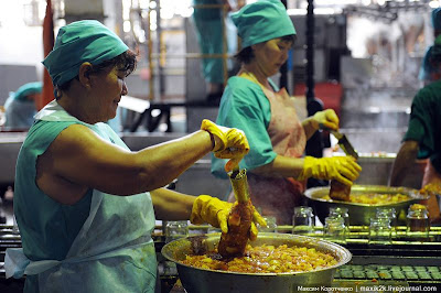 proses mengetin sayur8