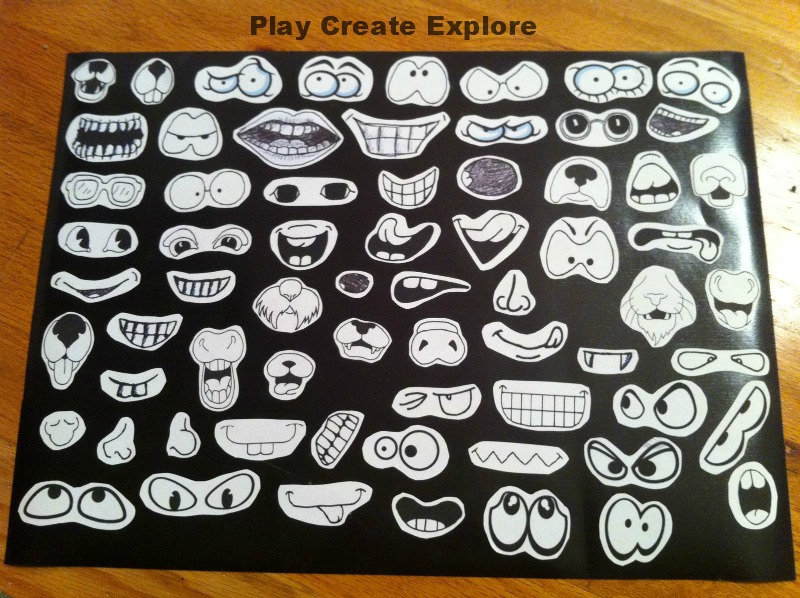 Play Create Explore Face Feature