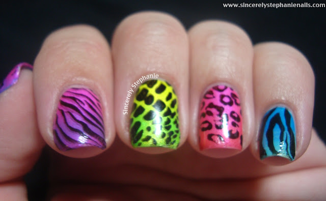 animal print stamping