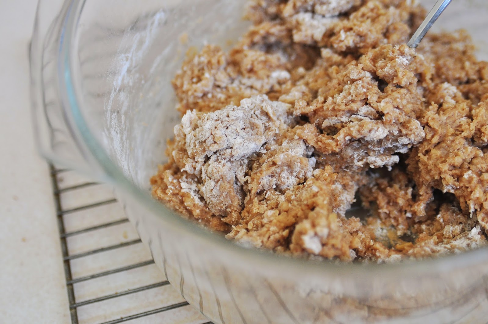 Coconut Pecan Glazed Oatmeal Cake