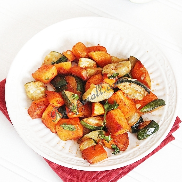 Skillet Baked Sweet Potatoes And Zucchini Solid Foods For Babies