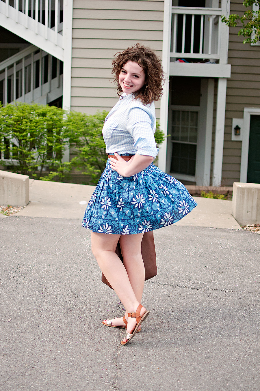 Short Skirt+Wind Troubles - Honestly Relatable.