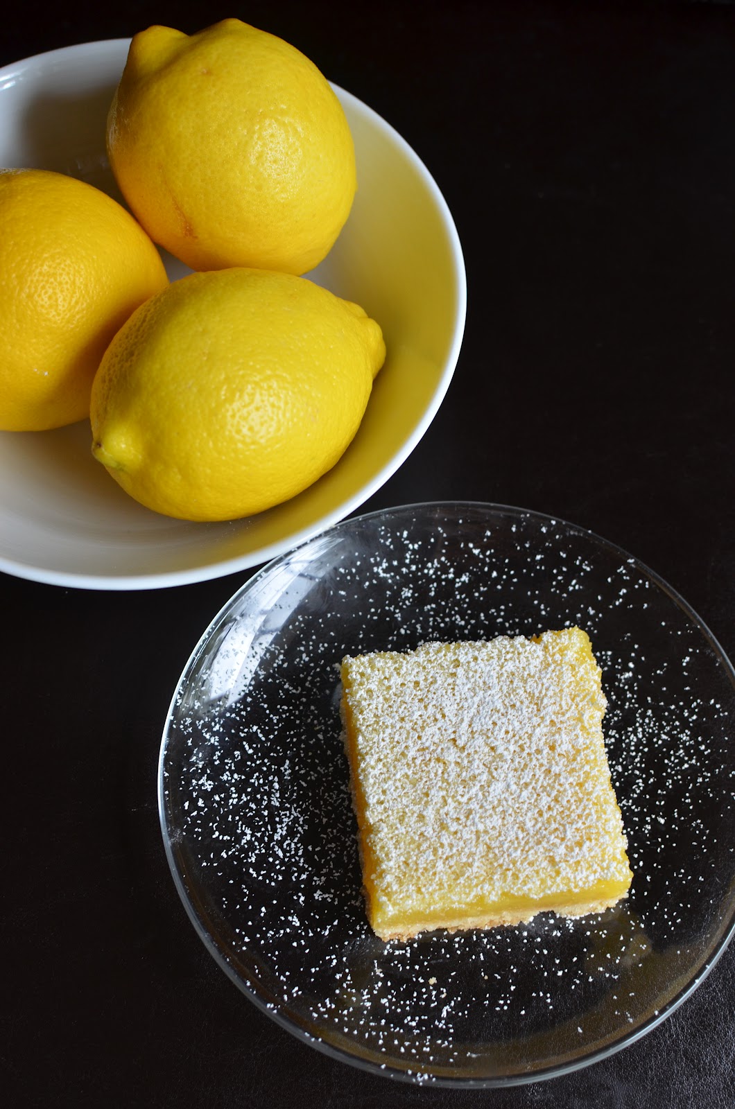 Playing with Flour My first lemon bars
