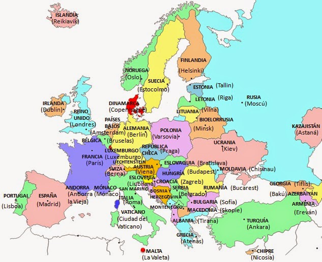 Aprendemos jugando en 5°: - Europa y la UE