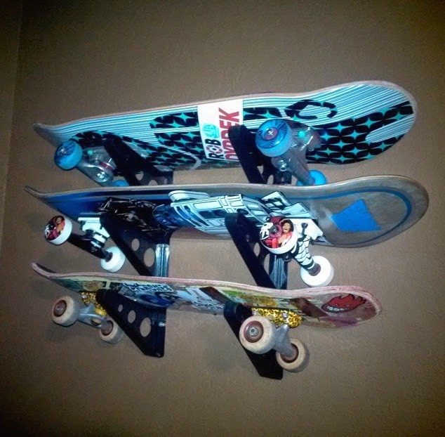 skateboard rack