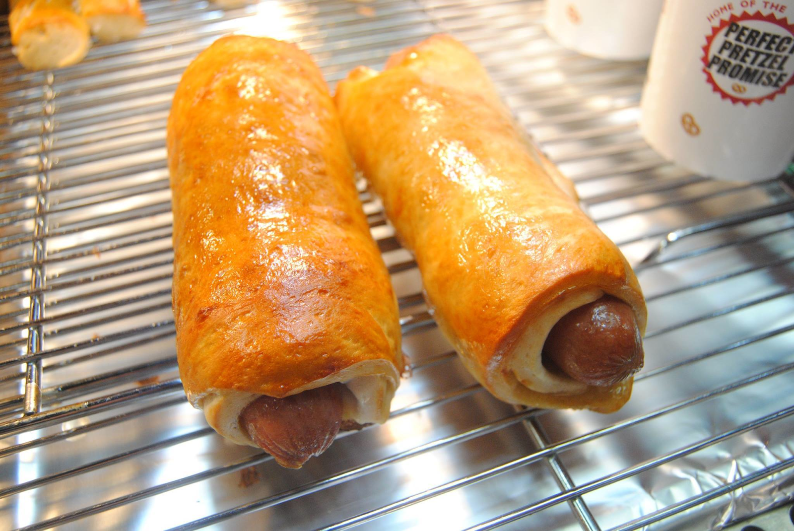Have a jumbo pretzel dog at Ben's for National Hot Dog Day!