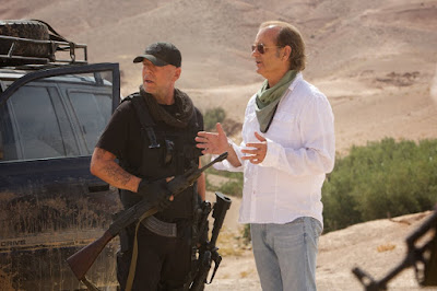 Bill Murray and Bruce Willis in Rock the Kasbah