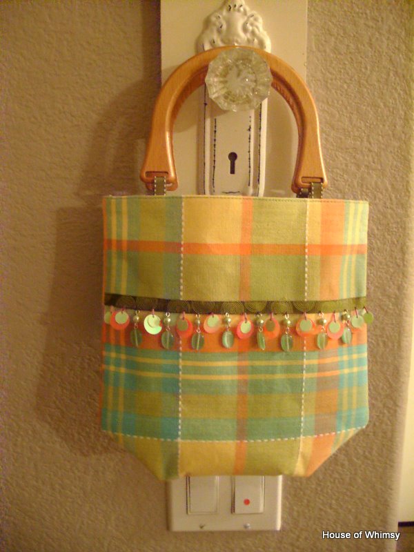 House of Whimsy Tutorial for placemat purses