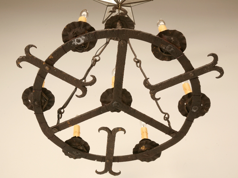 Antique Italian Classic Furniture Chandelier In Spanish Style Rustic Chandelier
