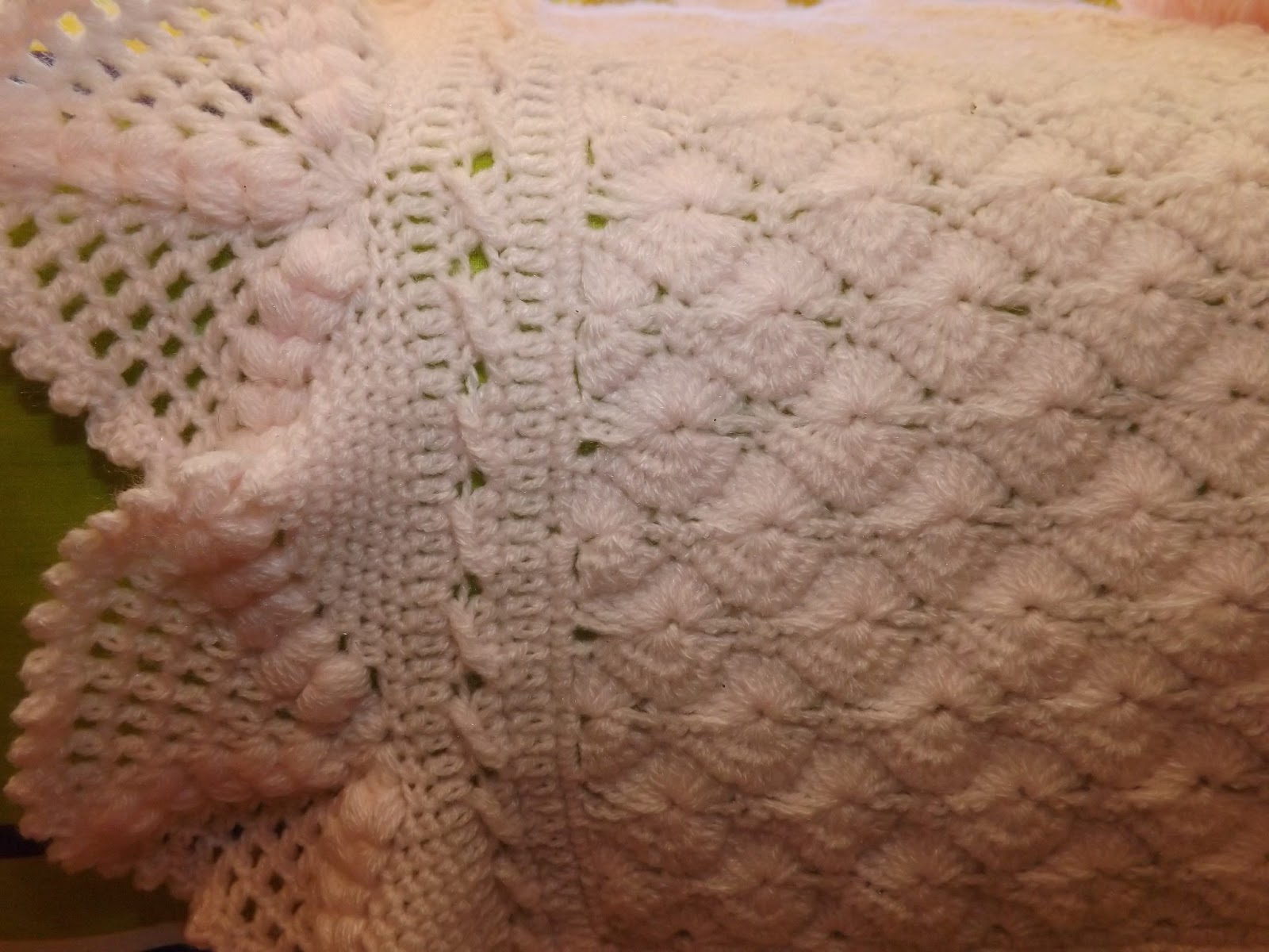 Puntos De Crochet Para Mantas De Bebe Imagui