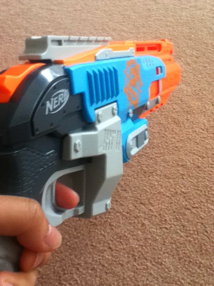 nerf sledgefire target