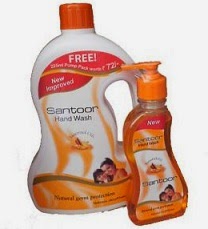 Handwash Santoor Regular (900ml) + 225 ml Pump Pack Free worth Rs.170 for Rs.115 Only @ Shopclues