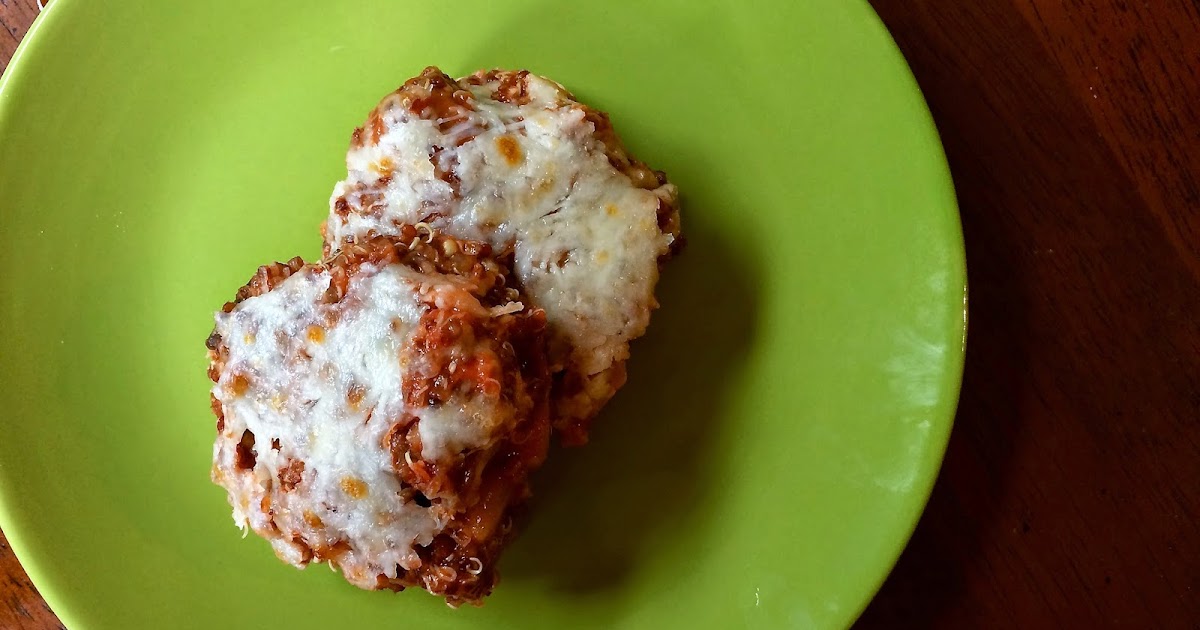 The Nerdy Chef Eggplant Parmesan Quinoa Casserole