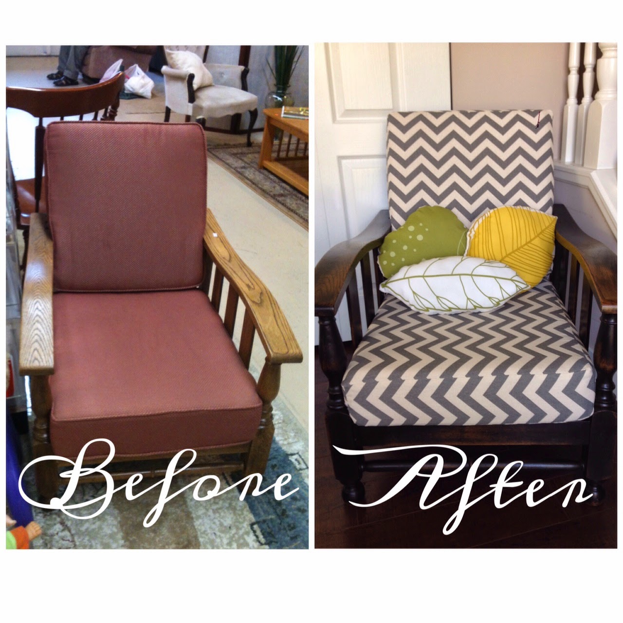 lovely little day A Complete Project Our New Entrance Chair