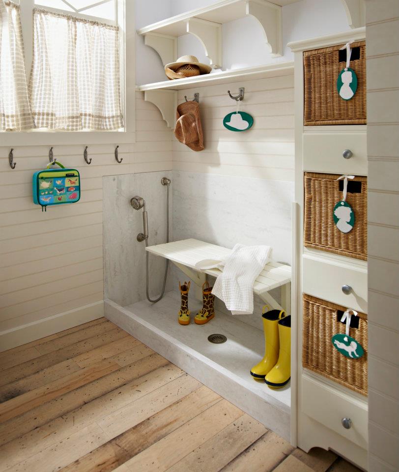 the Bath Showcase The Mudroom