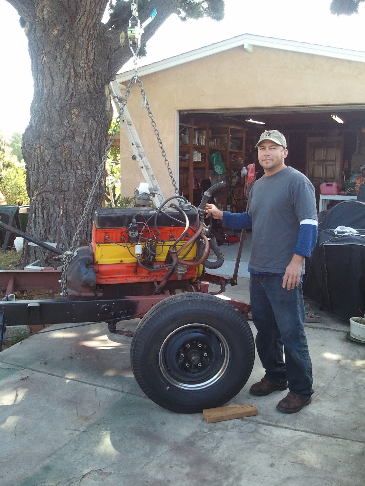 2. IC Engine out, Electric Motor in | My 1935 Chevy Pickup Restoration