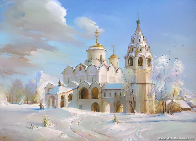 Roman Romanov 1966 | Russian Landscape painter