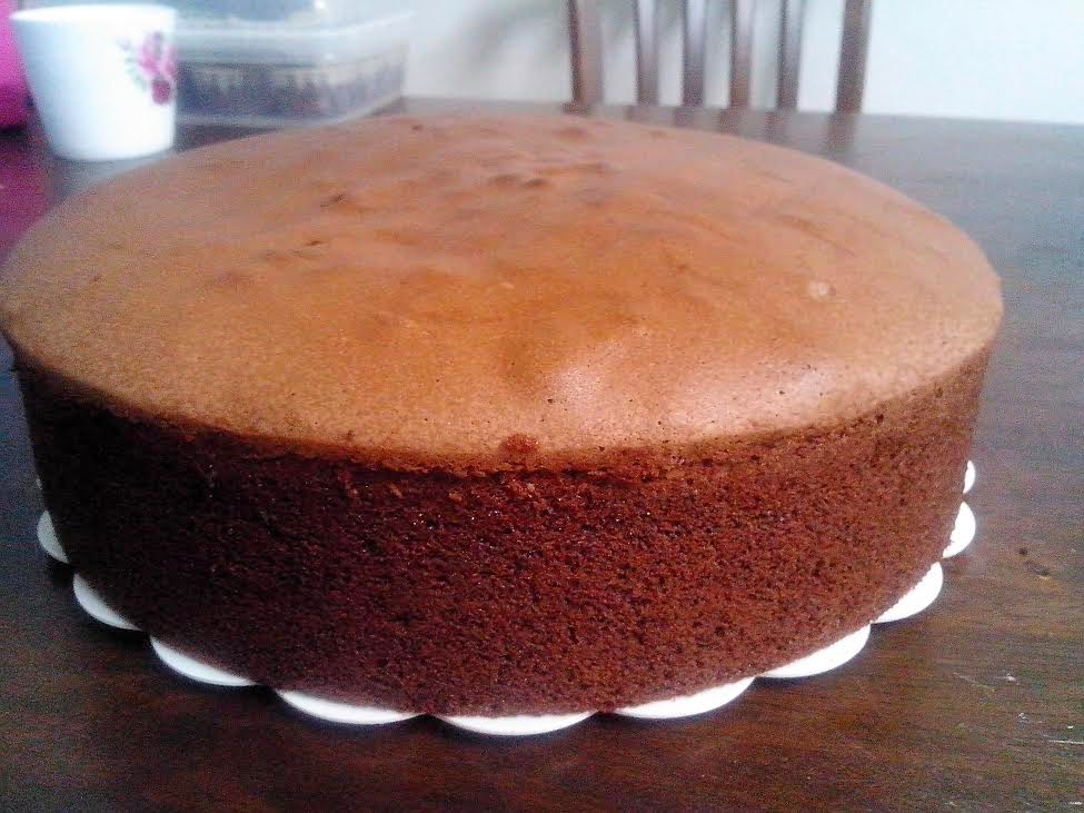 Kek Span Coklat