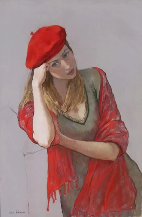 Katya Gridneva Катя Гриднева 1965 | Ukrainian Figurative Pastel painter