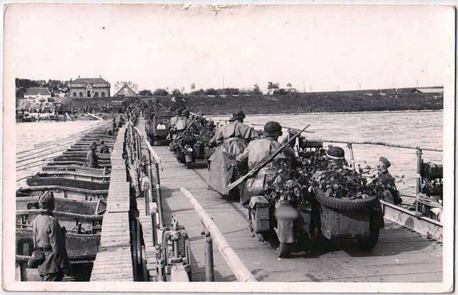 World War II Pictures In Details LSSAH Troops Crossing the River Meuse