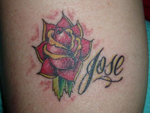 Tattoos For All: Name Tattoos