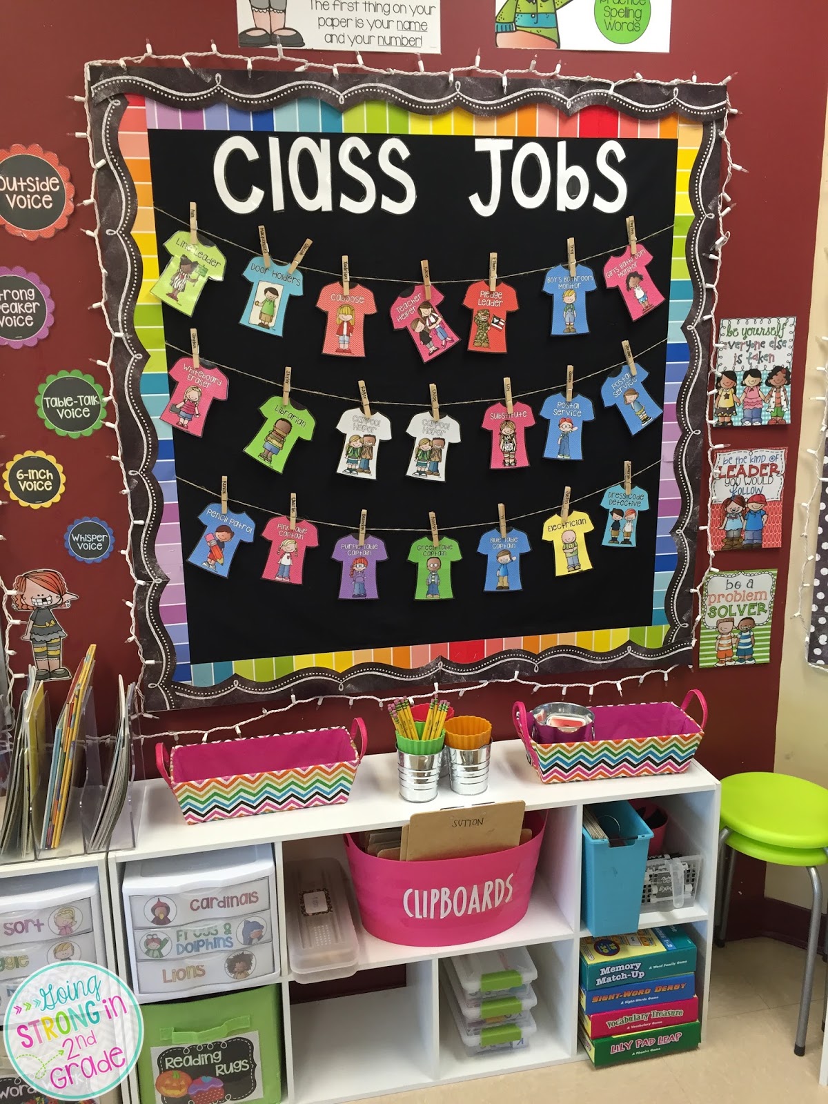 Going Strong in 2nd Grade 2015 Classroom Reveal!