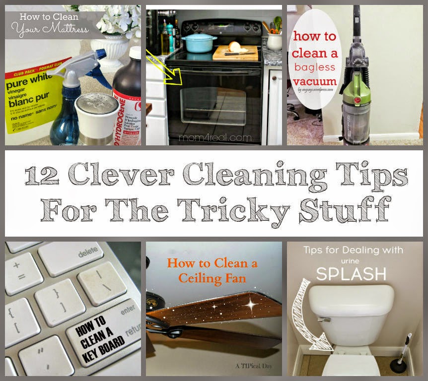 FUN RECIPE WORLD 12 Clever Cleaning Tips For The Tricky Stuff