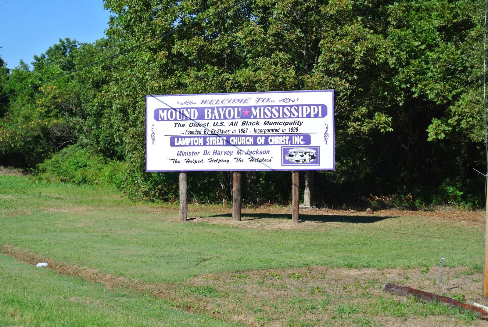 Tiny Travels Through Mississippi Water Valley, Charleston, Tutwiler