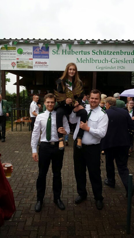 St Hubertus Schutzenbruderschaft Mehlbruch Gieslenberg 2015