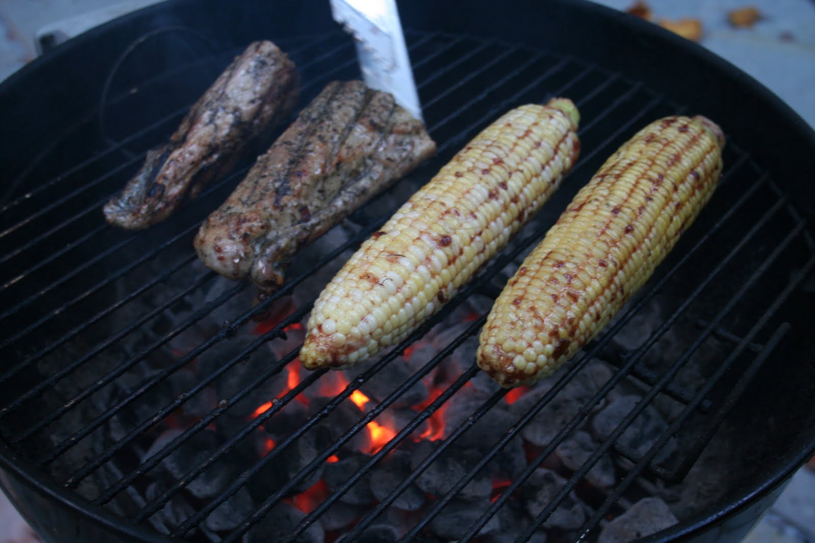Grilled Ahi Tuna Steaks with Pesto Butter spatialdrift