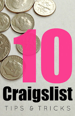 10 Craigslist Tips & Tricks: How to find the best stuff & save money. There are some really great tips in this!