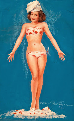 Earl MacPherson pin up girl