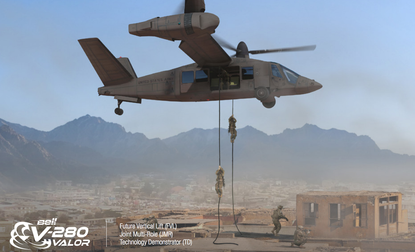 Future Vertical Lift Twice as Far and twice as fast