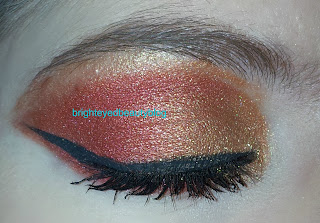 Gryffindor eye look