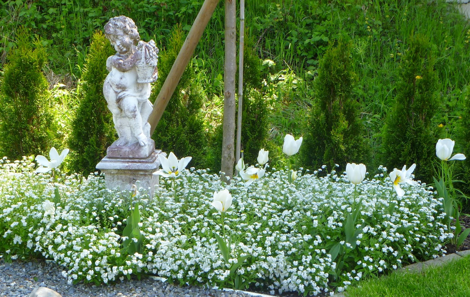 Landidylle Weisser Garten