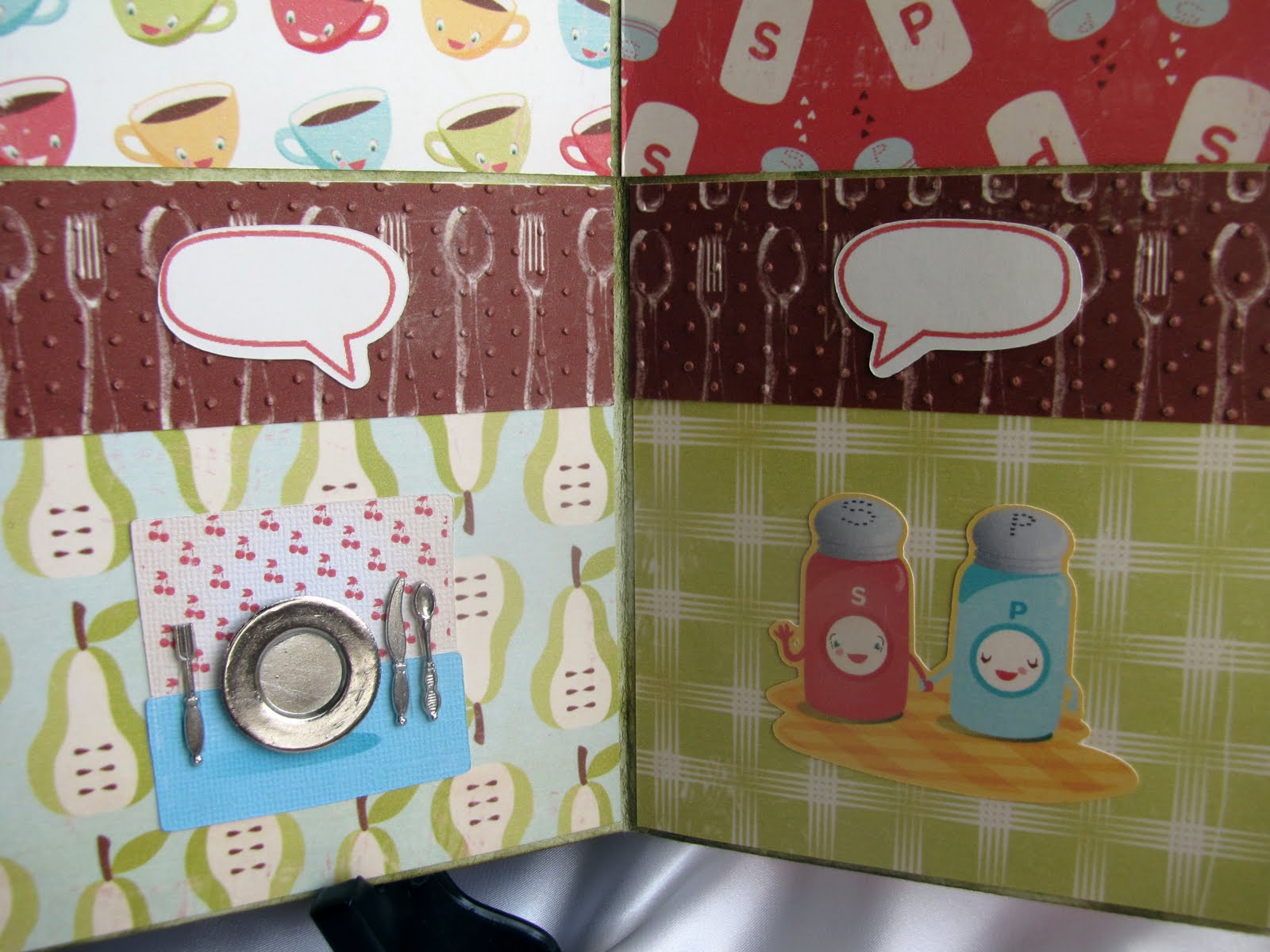 I came, I saw, I created. "Anything Goes" Blog Hop! Take Out Menu Holder