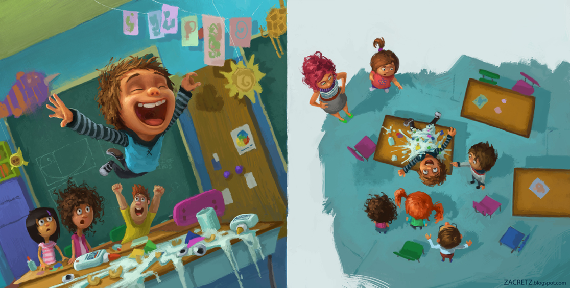 For the Love of Teaching Fiction Friday {Too Much Glue}